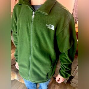 Men’s Fleece Northface Jacket size large